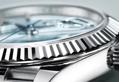 Rolex Oyster Perpetual Day-Date Sky Blue Dial Men's Watch RLX-OYST-SKY BLUE