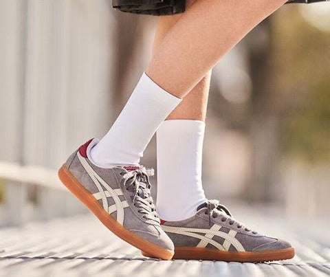 Onitsuka Tiger Tokuten Grey White 66 Slip-On Sneakers Casual Shoes For Man And Boys 1183C254-202