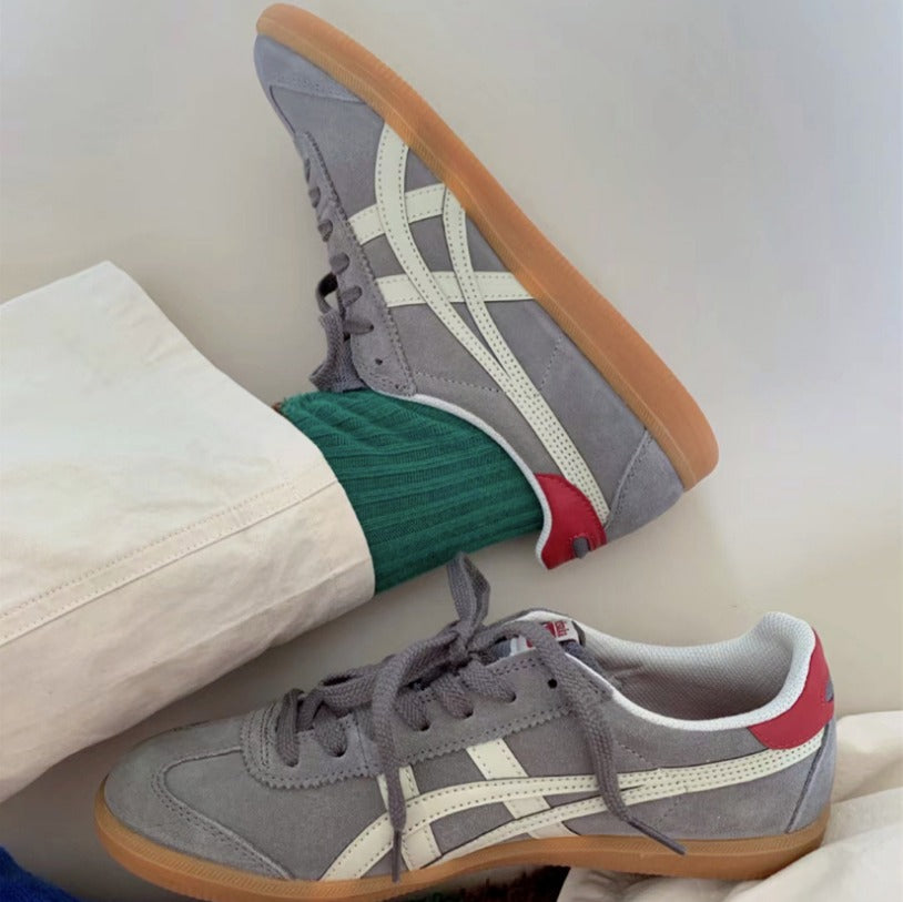Onitsuka Tiger Tokuten Grey White 66 Slip-On Sneakers Casual Shoes For Man And Boys 1183C254-202