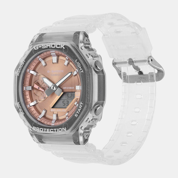 Casio G-Shock Analog-Digital Rose-Gold Dial Men's Watch - GS-1580