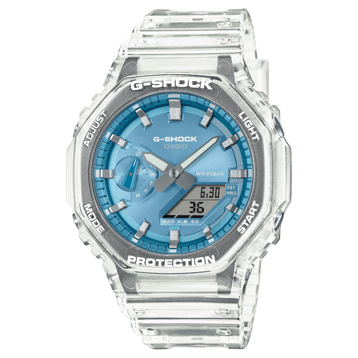Casio G-Shock Analog-Digital Blue Dial Men's Watch - GS-1581