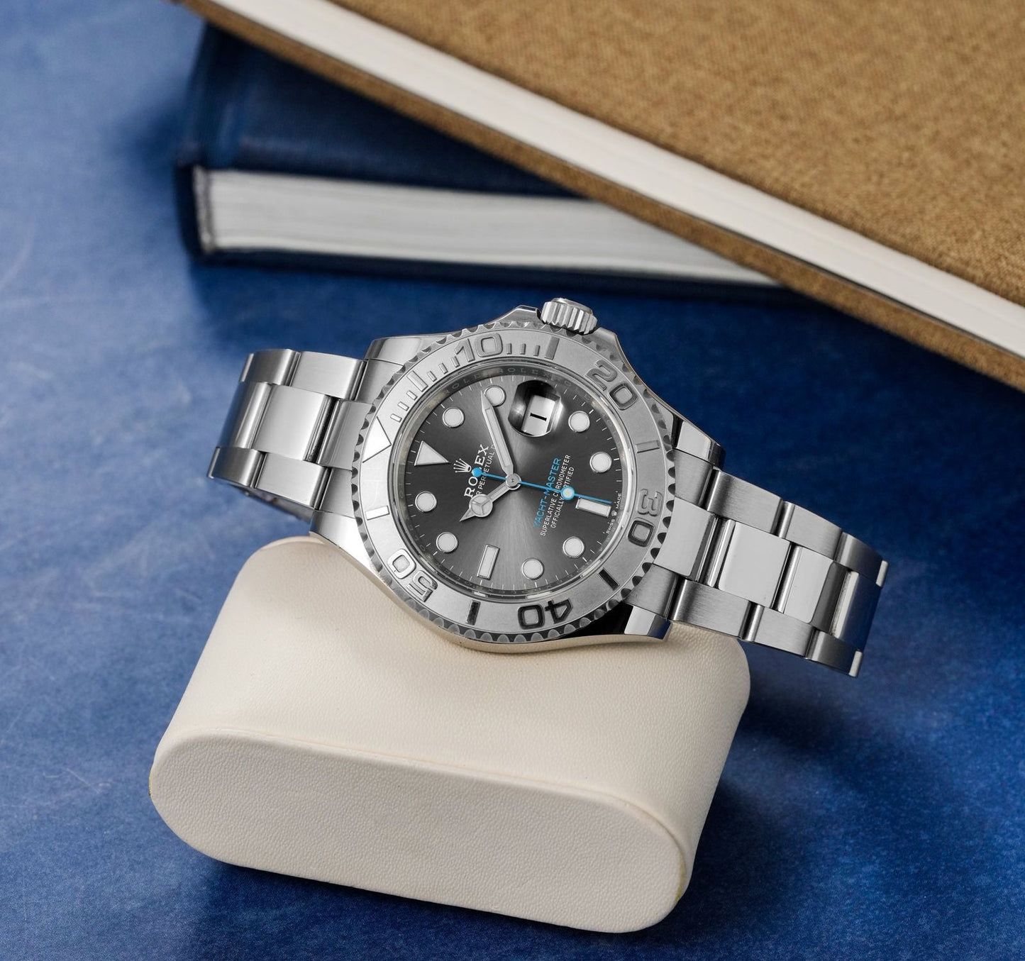 RLX Yacht-Master 40 Oystersteel & Platinum Full set Perpetual Chronagraph Daytona Metal Men's Automatic Watch RLX-116509
