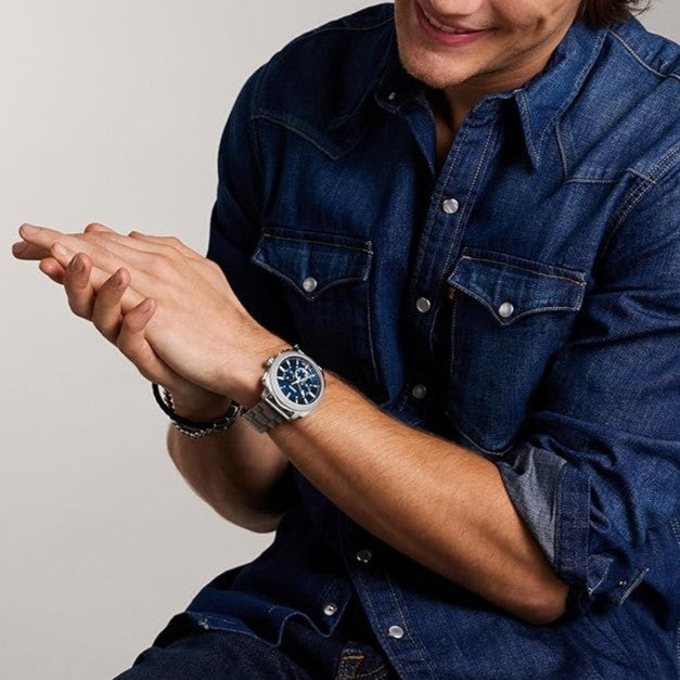 Fossil Analog Blue Dial Men's Watch FS-2541