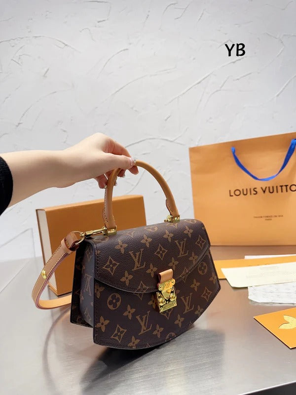 Louis Vuitton Metis pochette Caramel Stylist Daily Use Bag Full brown LV-M46549-WBG