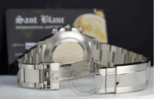 Rolex Trendy Chronograph Automatic Daytona Silver Blue Metal Men's Watch for Man RLX-BLUE-DIAL-AUTO