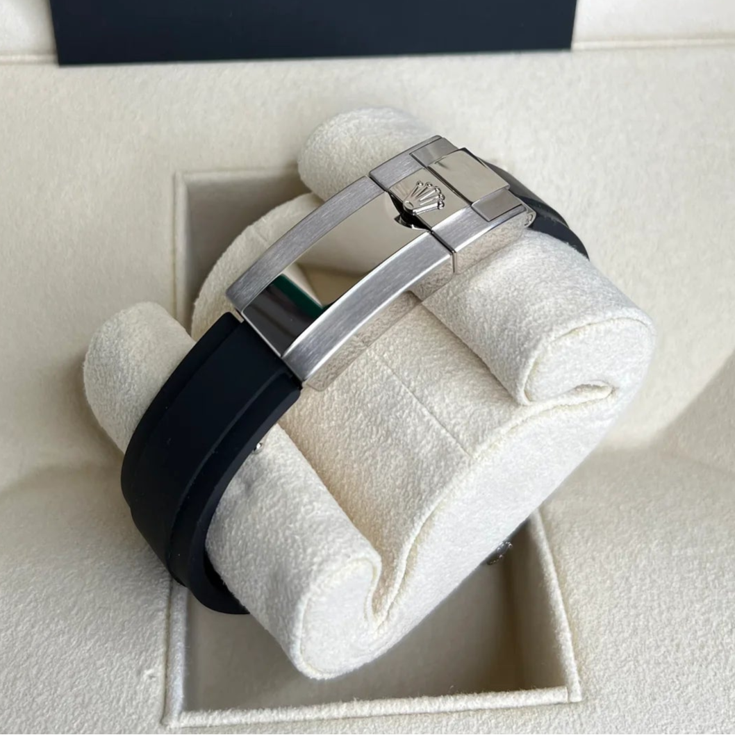 Rolex Cosmograph Silver Color Dial Ring Bezel Daytona Chronograph Quartz Chronometer Men's Watch - RLX-1165