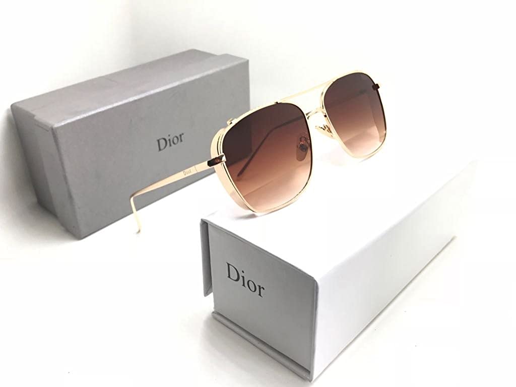 Dior sunglasses dior Wayfarer Boy's Girl's Men's & Women's Aviator Sunglasses Combo (Round-GM-SM-Combo-02) with Sunglass cases DR-128