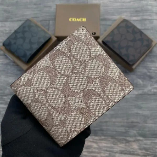CC Leather Heavy quality latest full printed design Fancy look wallet for men's CO-W-591