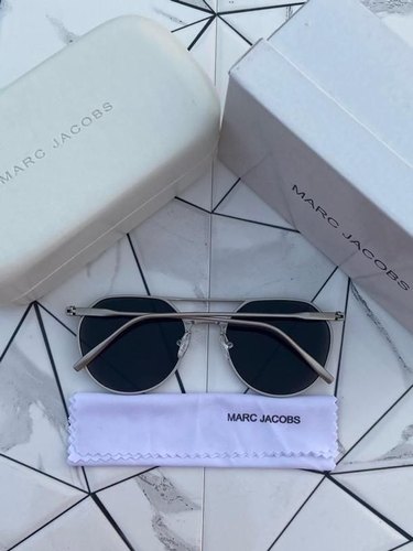 MJ Latest Design Heavy Material Black Shade With Silver Frame Sunglass For Men's MJ-111