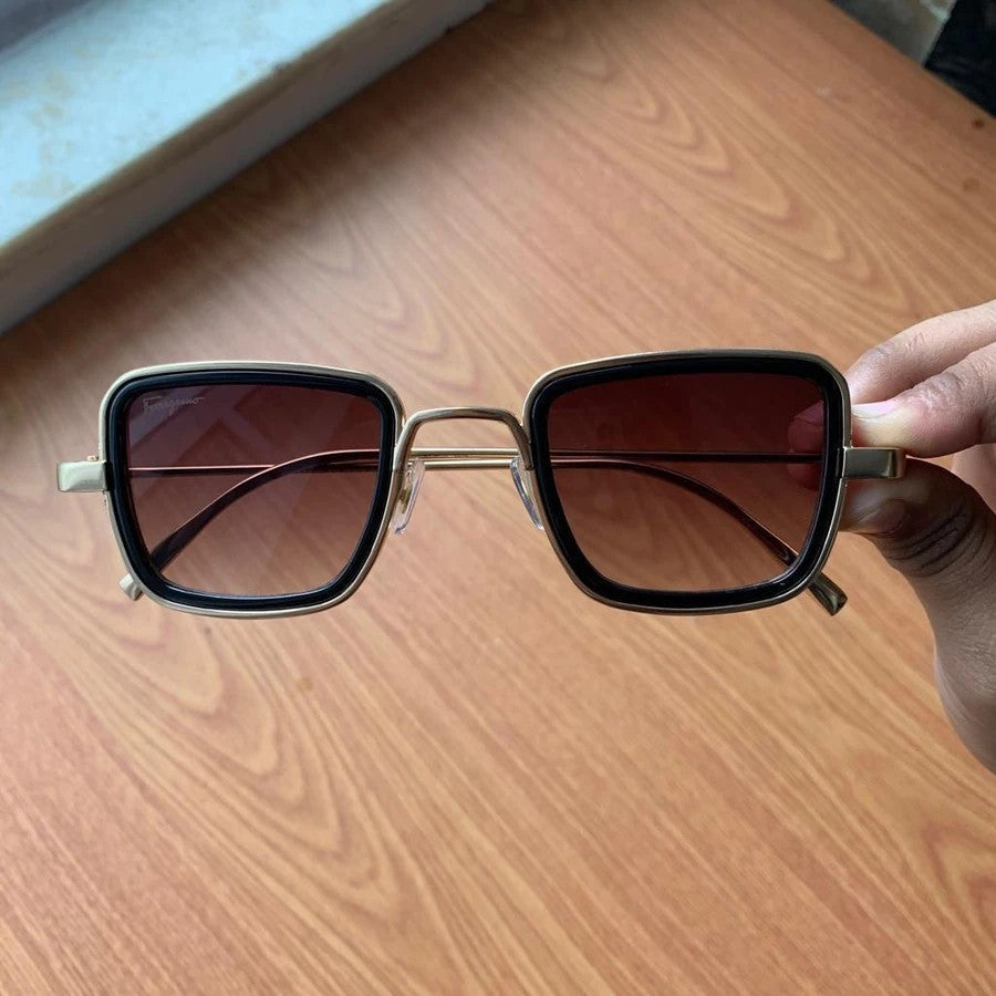 Husky Dusky Brown Color Glass Men Women Sunglass For Man Woman or Girl SF-29 Gift Sunglass