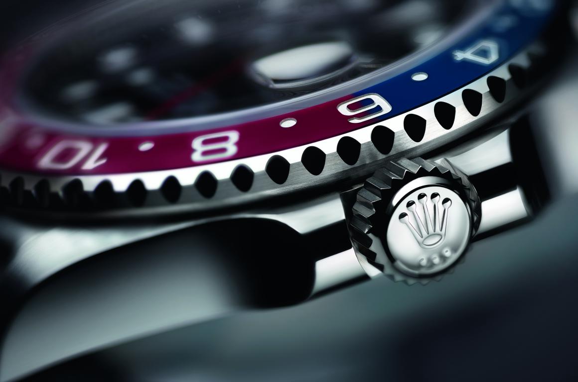 GMT-Master II Stainless Steel Black Dial Blue Bezel Oyster silver Metal Men's Watch for Man RLX-GMT-5304