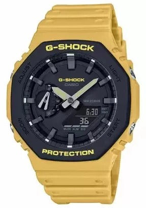 Casio g store shock yellow black