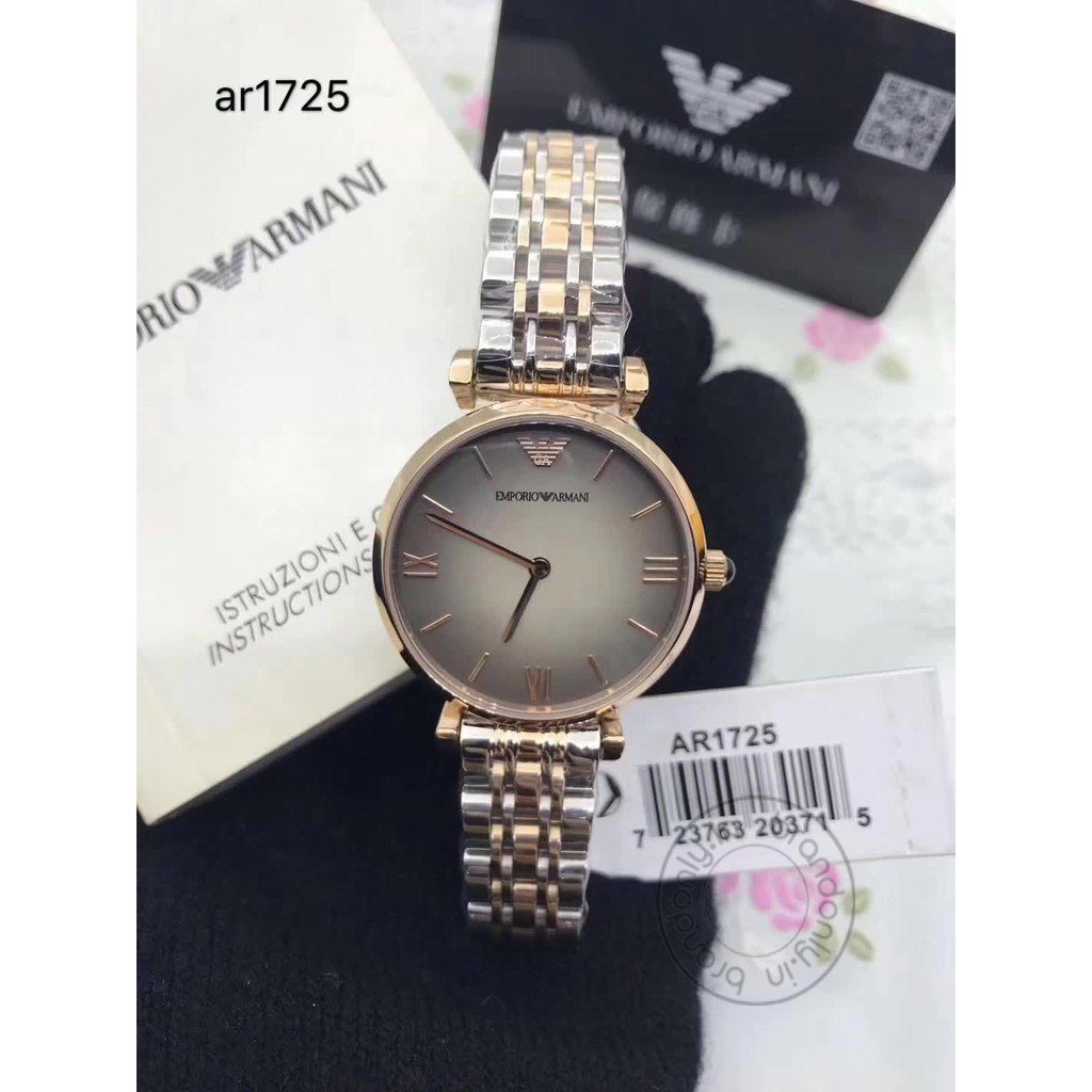 Emporio Armani Watch AR1725 Multi Color Dial Multi Color Strap For Women and Girls-Best gift