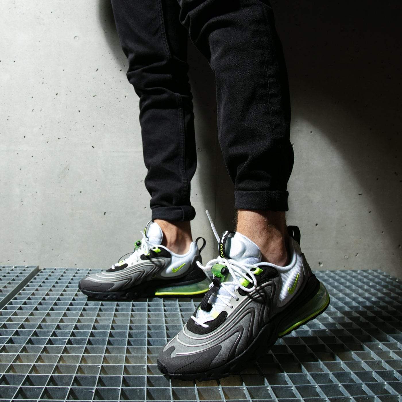 Nike Air Max 270 React Eng Trainers - Dust Volt CW2623-001