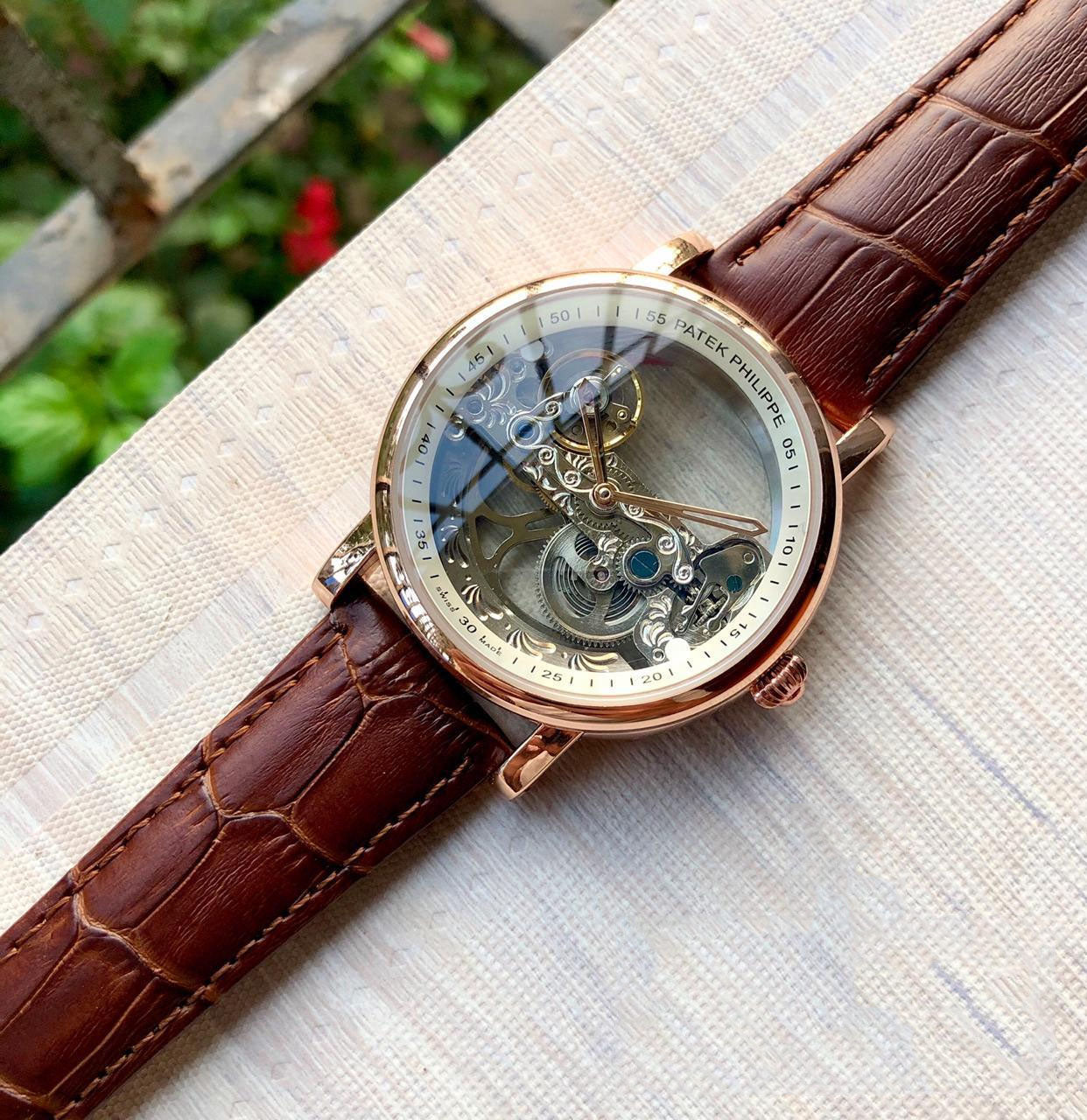 Patek Philippe Grand Complication Automatic Brown Leather