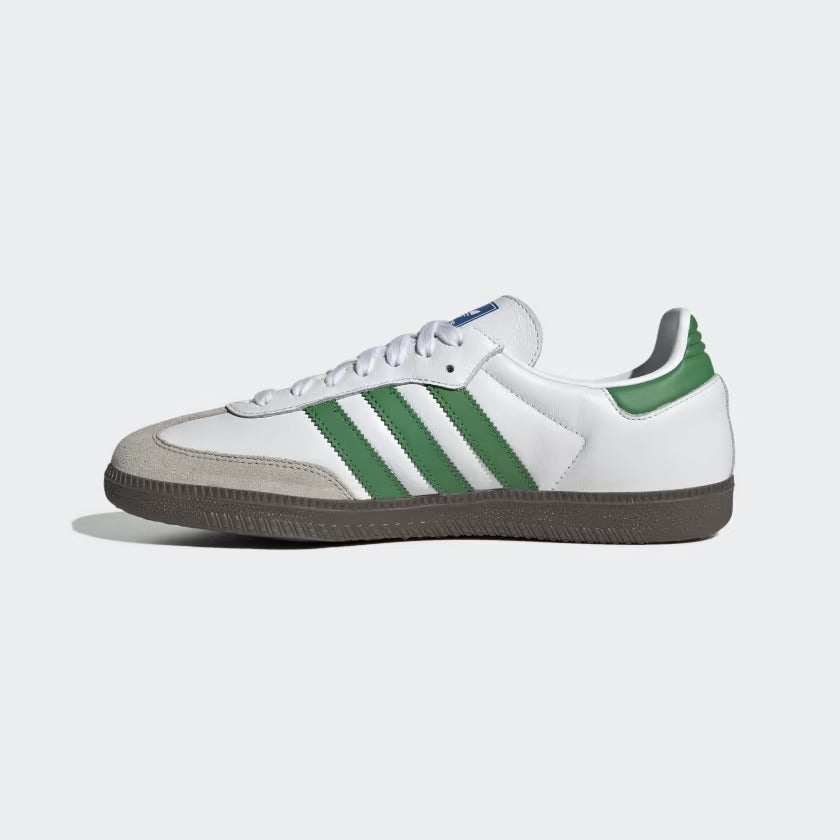 Adidas Samba Off White Green Shoes For Man And Women IG1024