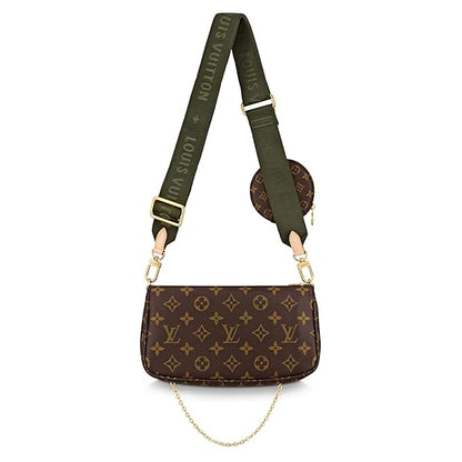 LOUIS VUITTON Cross Body Handbag In Stunning Brown In Checks Pattern Brown Color Belt Women's Or Girls Bag Along with sling- Stylist Daily Use Bag LV-2874