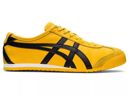 Mens Onitsuka Tiger Mexico 66 Athletic Shoes For Man And Boys - Yellow / Black DL408-0490