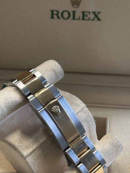 Rolex Datejust 41 Wimbledon & Yellow Gold Oyster Bracelet Men's Watch-RLX-5309
