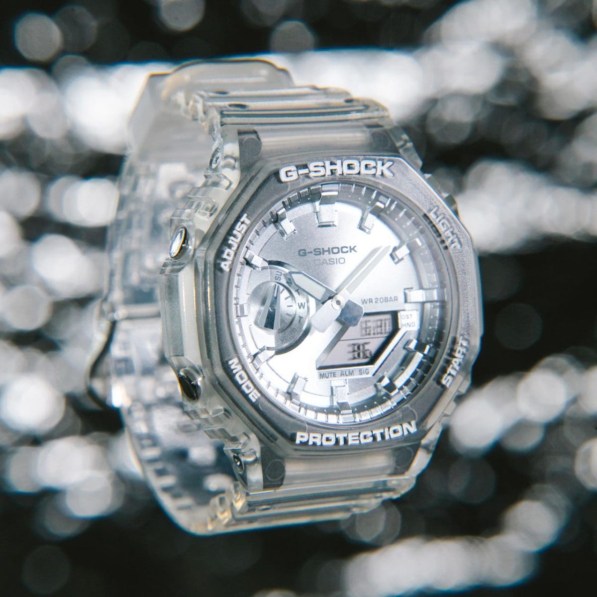 Casio G-Shock Analog-Digital Gray Dial Men's Watch - GS-1582