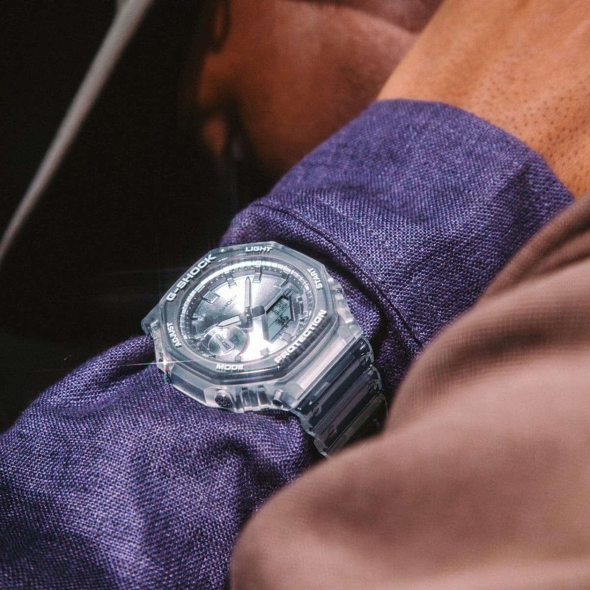 Casio G-Shock Analog-Digital Gray Dial Men's Watch - GS-1582