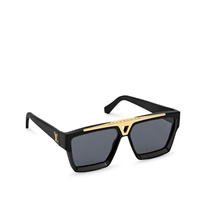 Louis Vuitton Branded Evidence Brown Transparent Len's black Frame LV-1115 Unisex Men's and Women's Sunglass
