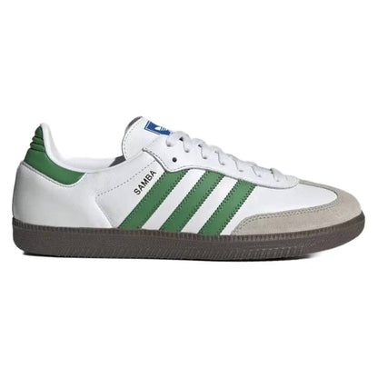 Adidas Samba Off White Green Shoes For Man And Women IG1024