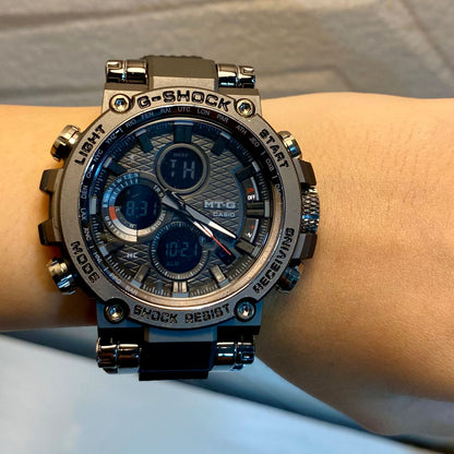 Casio G-Shock Analog-Digital Black Dial Men's Watch - MTG-B400