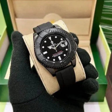 Rolex Cosmograph Black Color Dial Daytona Chronograph Quartz Men's Watch - RLX-1168
