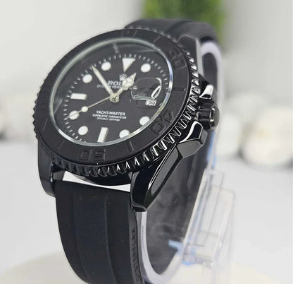 Rolex Cosmograph Black Color Dial Daytona Chronograph Quartz Men's Watch - RLX-1168