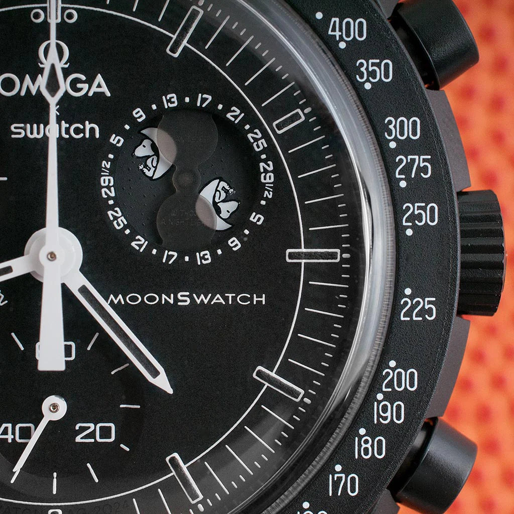 Swatch x Omega Black Dial/Black Strap Bioceramic Moonswatch Mission to Mercury OG-1030