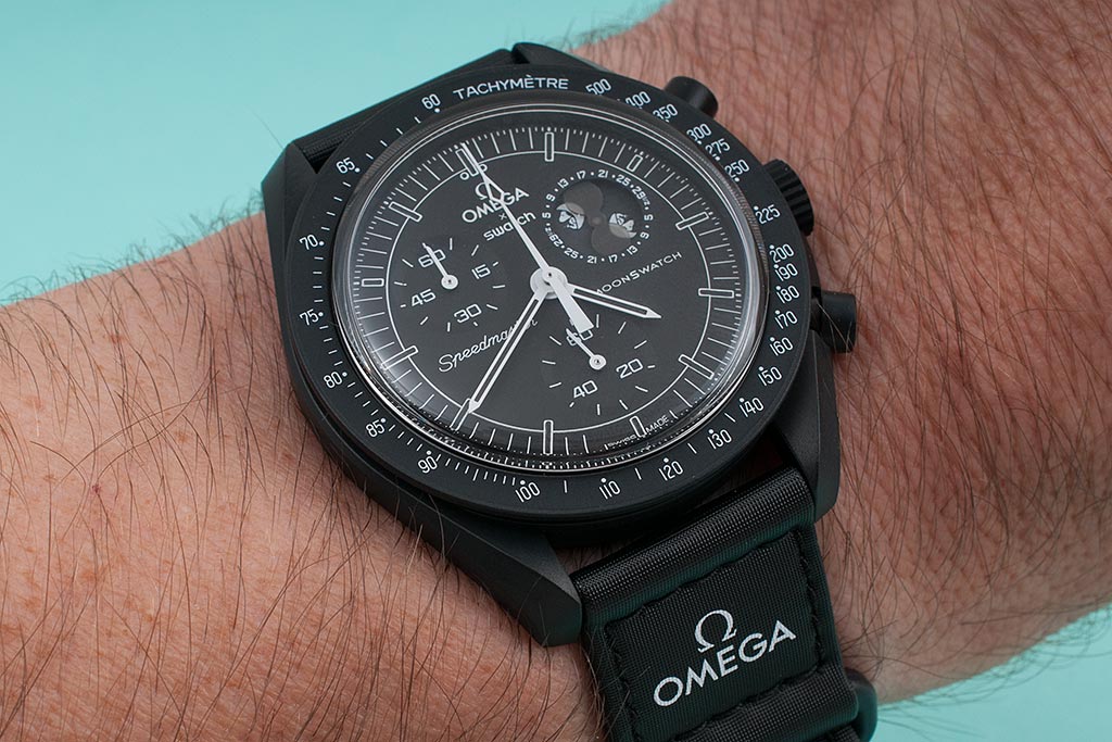 Swatch x Omega Black Dial/Black Strap Bioceramic Moonswatch Mission to Mercury OG-1030