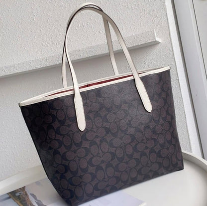 Coach Shoulder Bag Brown Stylist Daily Use Hand-Bag CO-4440-WBG