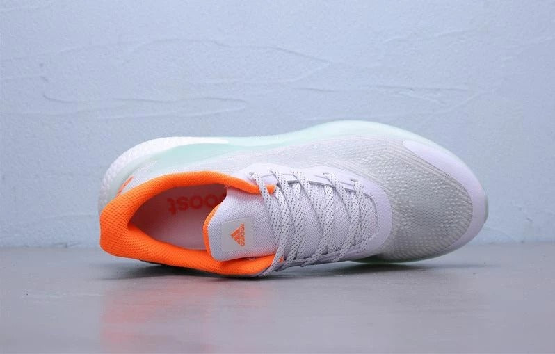 Adidas AlphaBounce HPC AMS Grey Green Orange Shoes For Man And