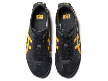 Onitsuka Tiger MEXICO Black Yellow 66 Slip-On Sneakers Casual Shoes For Man And Boys 1183A201-003