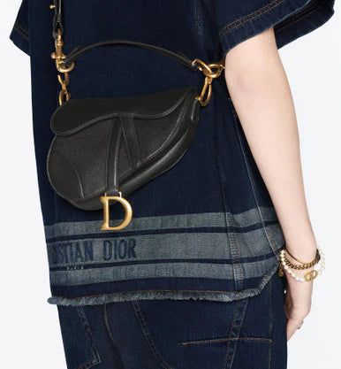 Dior Saddle Mini Shoulder Bag-Black Stylist Daily Use Hand-Bag DR-4437-WBG