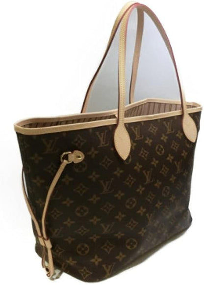 LV Neverfull MM Tote Bag In Light Beige Color Women's Or Girls Bag Along with sling- Stylist Daily Use Bag LV-5049