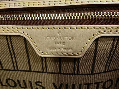 LV Neverfull MM Tote Bag In Light Beige Color Women's Or Girls Bag Along with sling- Stylist Daily Use Bag LV-5049