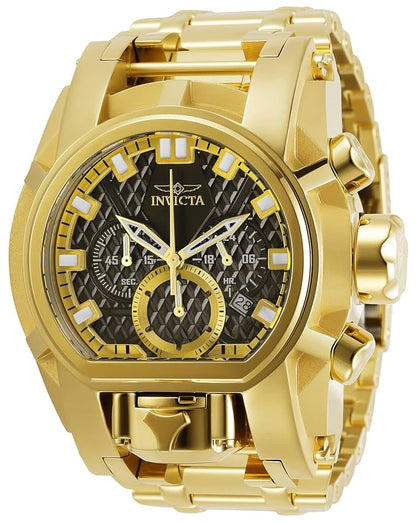 Invicta Reserve Mens 52Mm Bolt Zeus Magnum Swiss Quartz Dual Movement Iridescent Men's Watch INC-25210