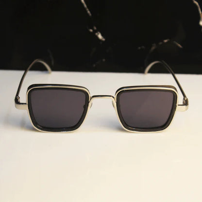 Salvatore Ferragamo Kabir Singh Branded Black transparent Glass Men's Square Sunglass for Men's SF-310