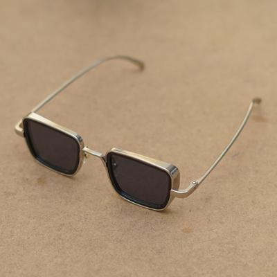 Salvatore Ferragamo Kabir Singh Branded Black transparent Glass Men's Square Sunglass for Men's SF-310