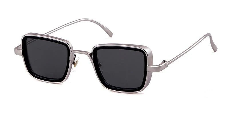 Salvatore Ferragamo Kabir Singh Branded Black transparent Glass Men's Square Sunglass for Men's SF-310