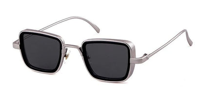 Salvatore Ferragamo Kabir Singh Branded Black transparent Glass Men's Square Sunglass for Men's SF-310