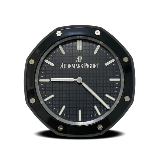 Audemars Piguet Wall Clock Black Color With Black Dial Quartz Analog Clock AP-WC-201