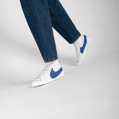 Nike Blazer Mid '77 Jumbo Swoosh Fiber Blanc/bleu DR9868-002