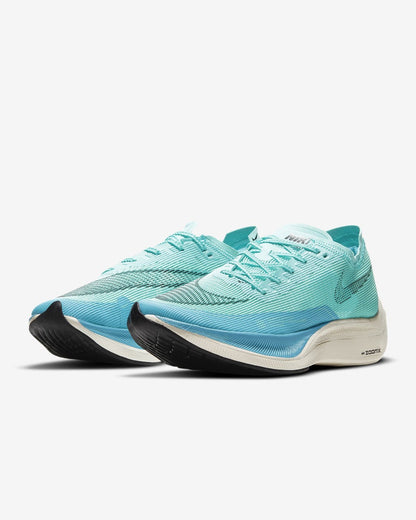 Nike ZoomX VaporFly NEXT 2 Teal Blue White Black Shoes For Man CU4111-300