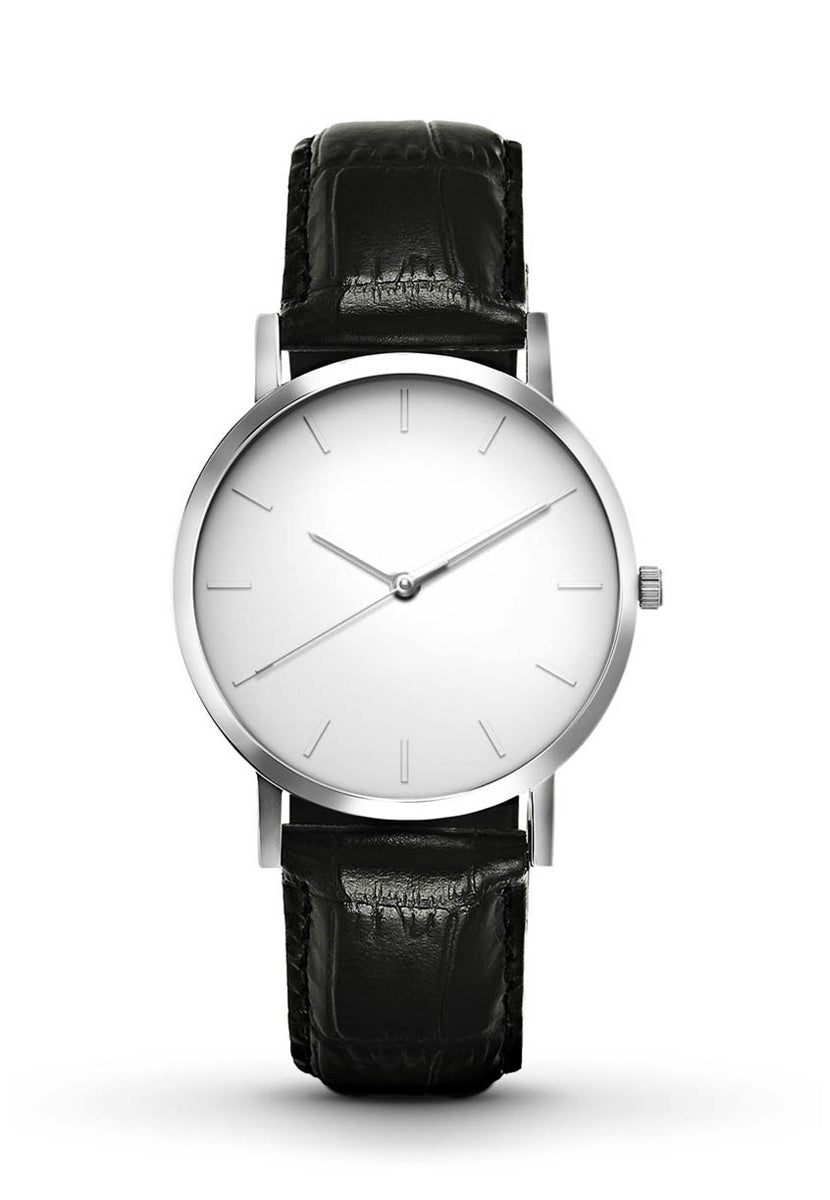 Glazed White Watch For Men