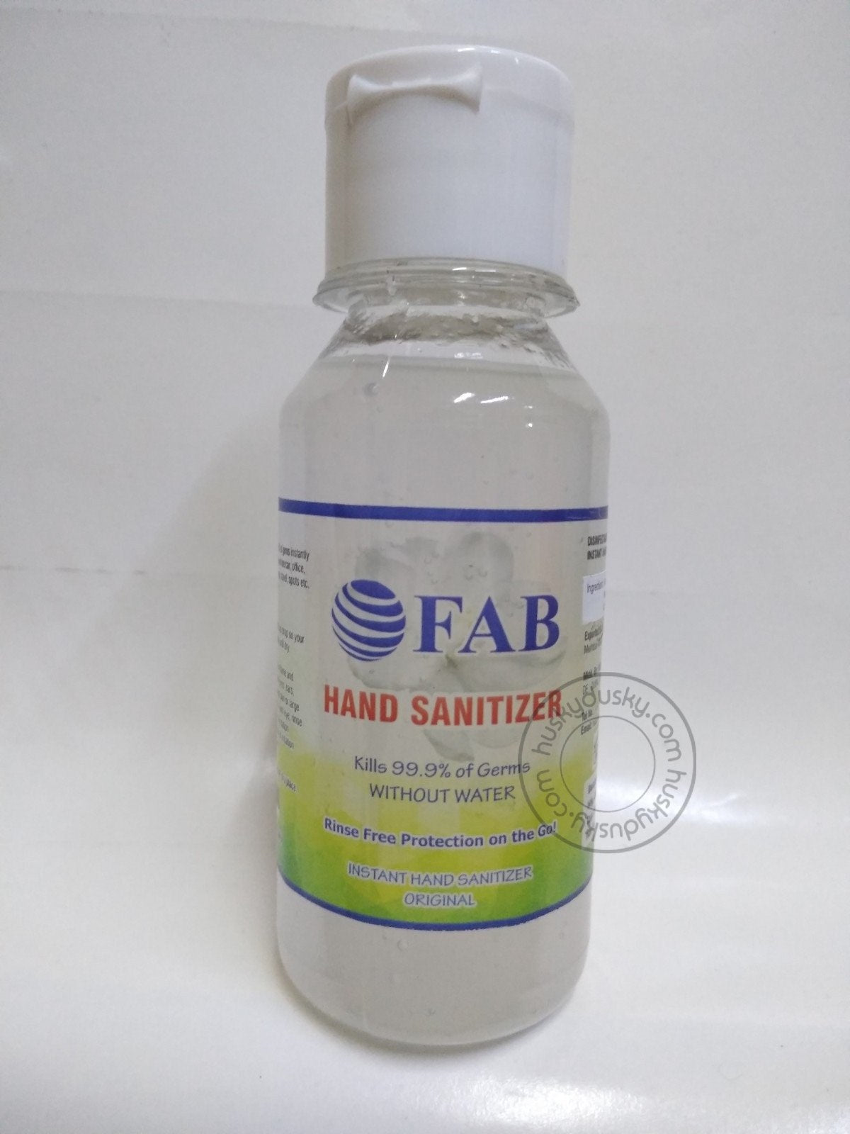 FAB HAND SANITIZER For Protection Skin Care Alcohol Based Killed 99.99 Germs Hand Rub 100ML SAN-Pack Of 10