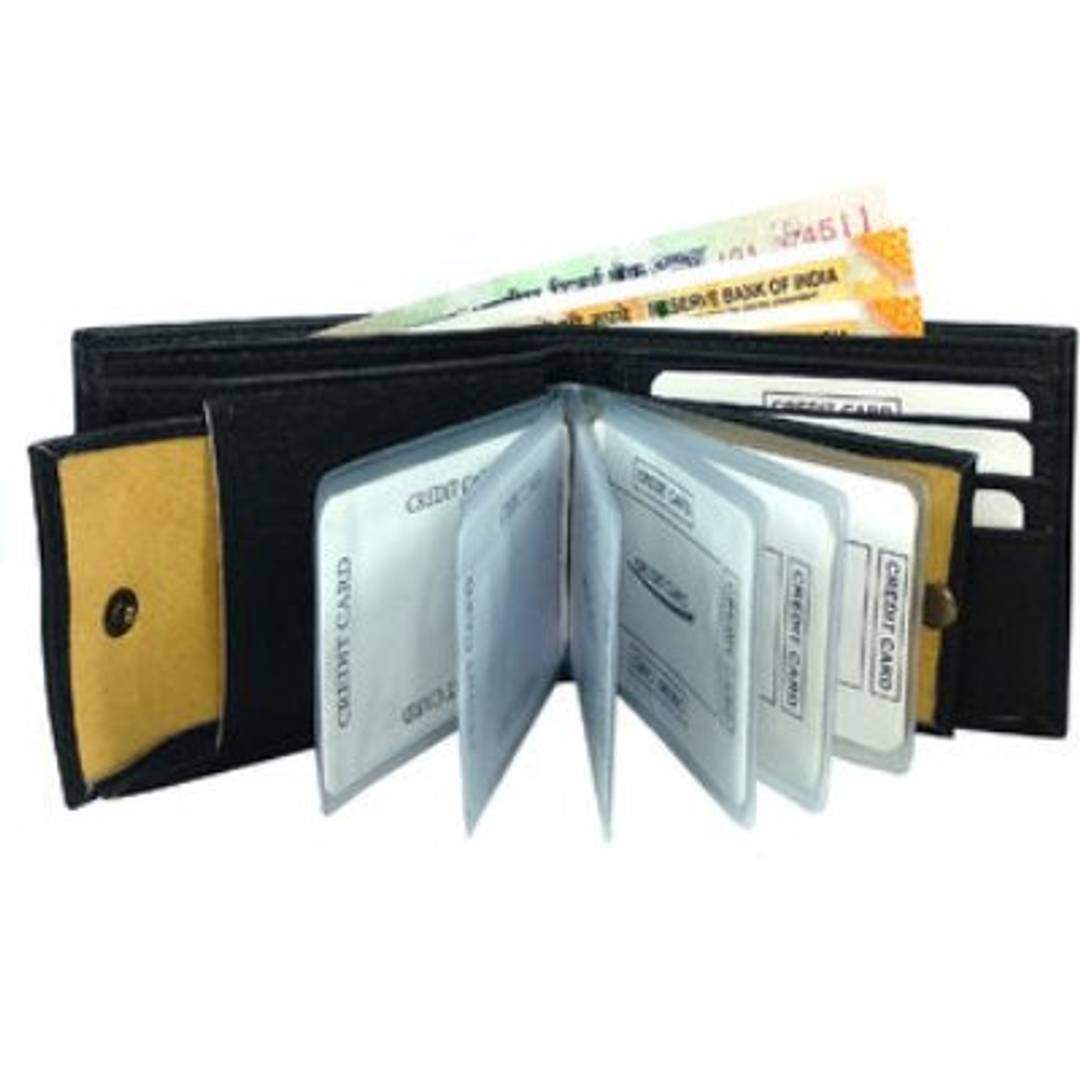 Leatherette Wallets for Men and Boys