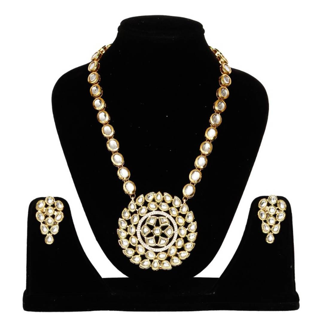 Trendy Alloy Pearl Necklace Set For Women